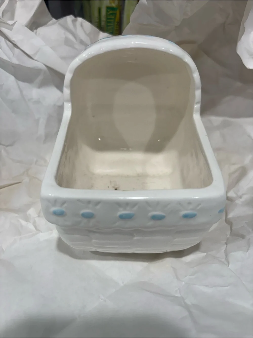 Vintage Ceramic Baby Vase